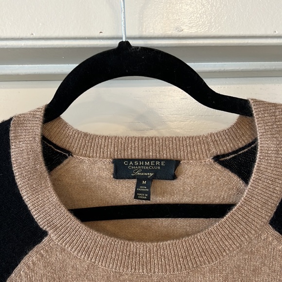 Charter Club Cashmere crew sweater - Picture 2 of 12